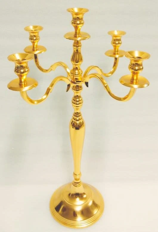 Metal Candle Abra x5 60cm